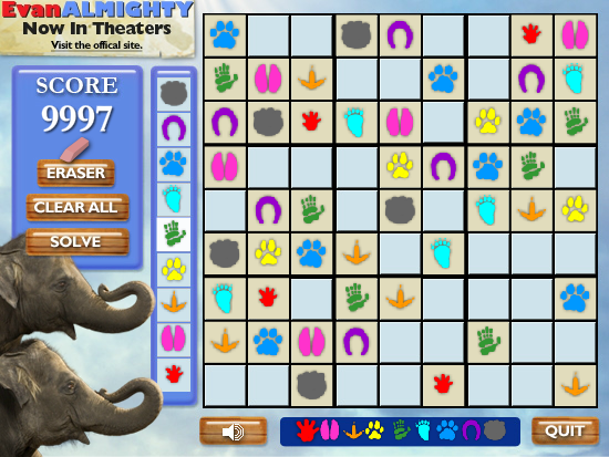 Animal Sudoku Gameplay