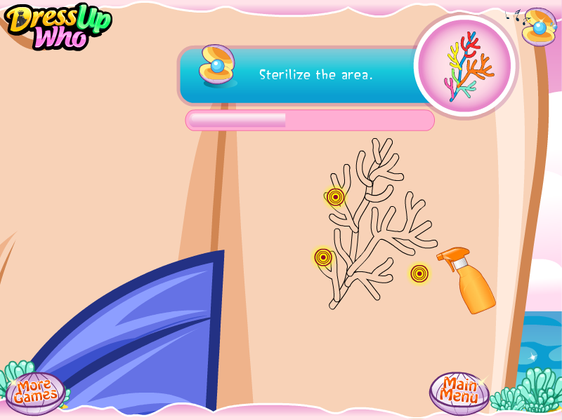 Ariel Gets Inked Gameplay