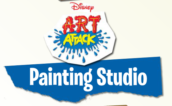 Art Attack Painting Studio Play Online On Flash Museum   Art Attack Painting Studio Logo 