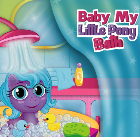 Baby My Little Pony Bath - Play Online on Flash Museum 🕹️