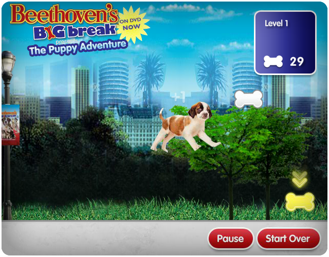 Beethoven's Big Break: The Puppy Adventure Gameplay