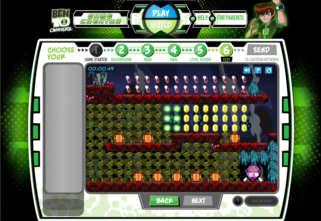 Ben 10 Omniverse Game Creator - Play Online on Flash Museum 🕹️