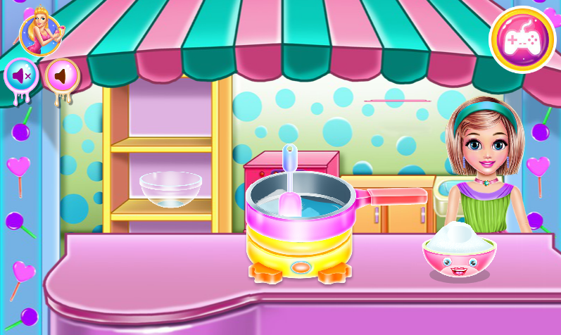 Candy Shop: Cooking & Decoration Gameplay