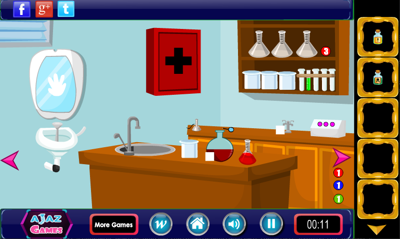 Chemical Properties Escape Gameplay
