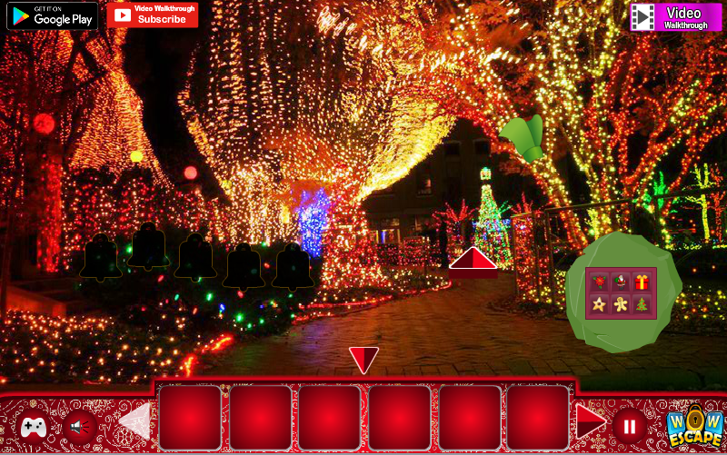 Christmas Light Park Escape_Gameplay