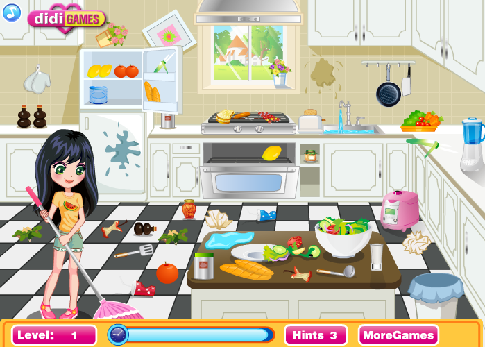 Cleaning Time! Dinner Party Gameplay