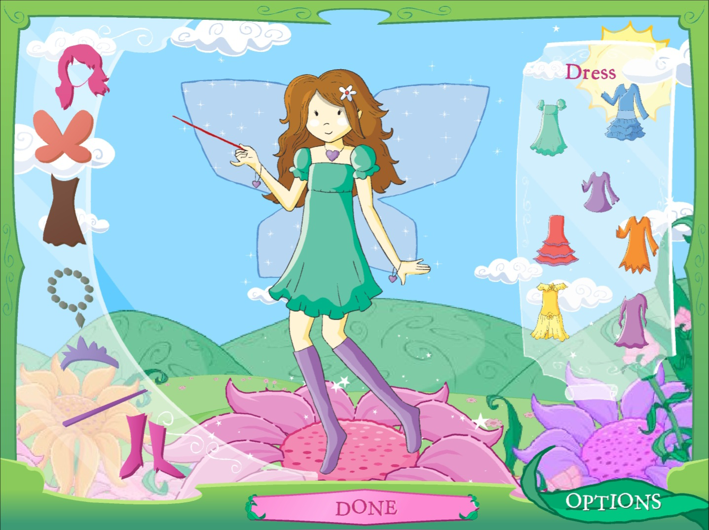 Create Your Own Fairy! Gameplay