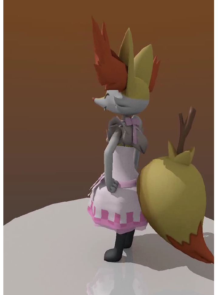 [DT] Braixen's New Dress - Play Online on Flash Museum 🕹️