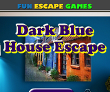 Dark Blue House Escape - Play Online on Flash Museum 🕹️