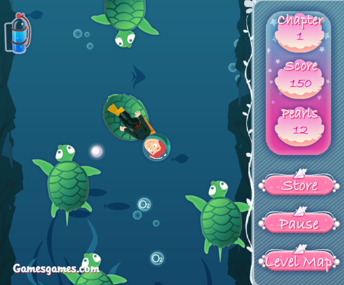 Diving for Love Gameplay