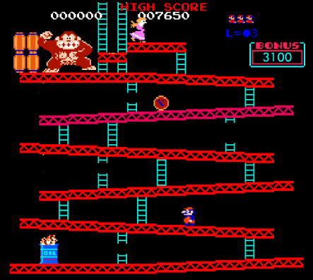 Donkey Kong Arcade - Play Online on Flash Museum 🕹️