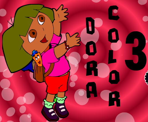 Dora Color 3 - Play Online on Flash Museum 🕹️