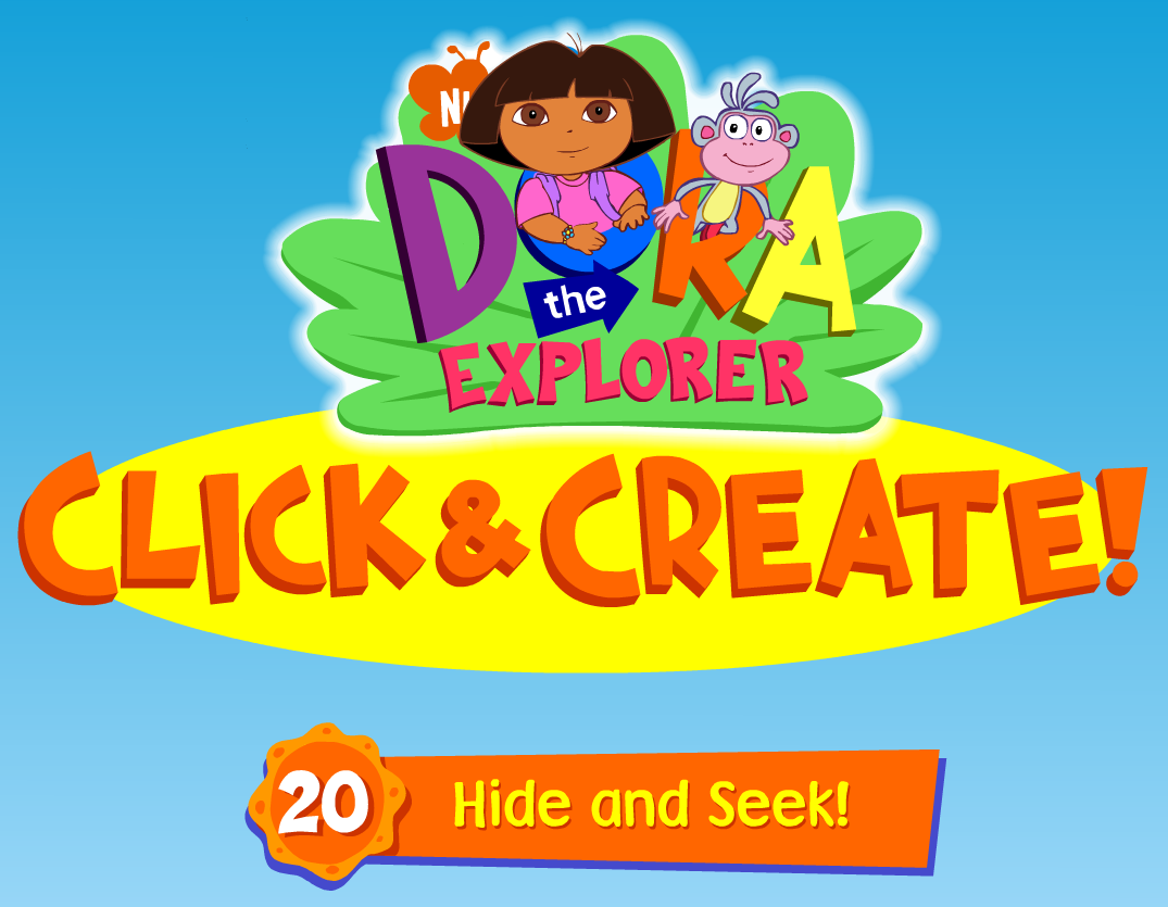 Dora the Explorer Click & Create! 20: Hide and Seek! - Play Online on ...