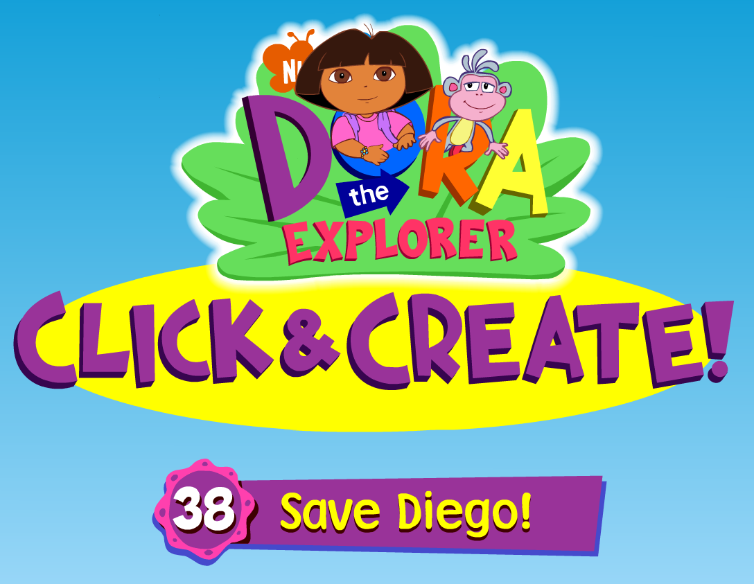 Dora the Explorer Click & Create! 38: Save Diego! - Play Online on Flash  Museum 🕹️