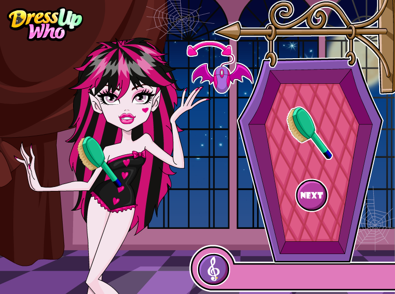Draculaura Interview Haircuts Gameplay