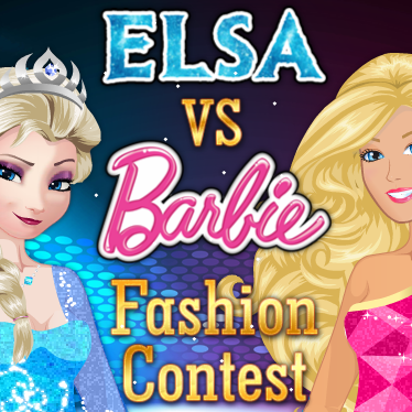 Elsa vs Barbie Fashion Contest Play Online on Flash Museum