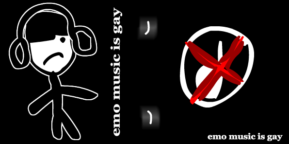 Emos Are Stupid:Music Gameplay