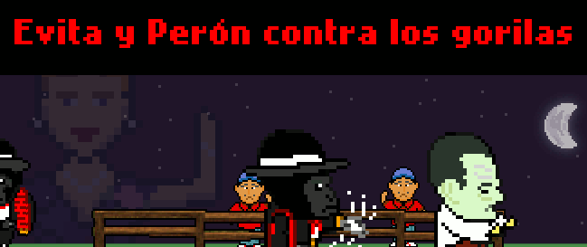 Evita y Peron contra los Gorilas - Play Online on Flash Museum 🕹️