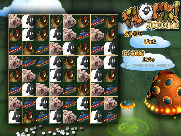 Flock! Jumble - Play Online on Flash Museum 🕹️