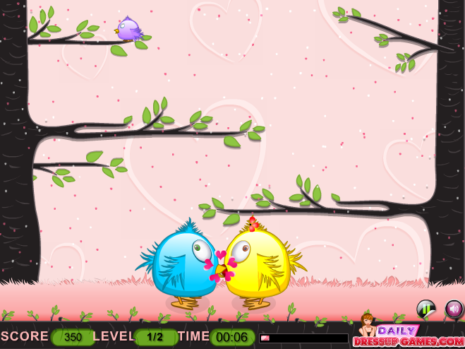 Flying Birds Kissing Gameplay