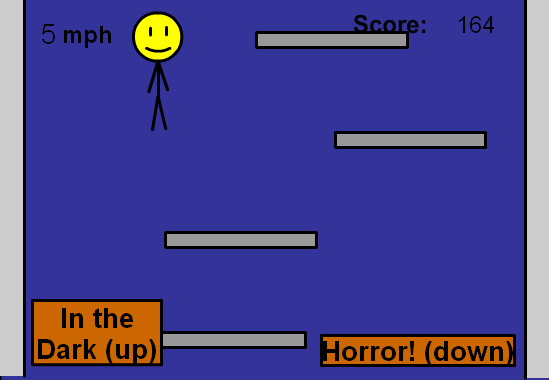 Get to the Top Although There Is No Top!: Get to 100 Points & Move Down Every 100 Points Gameplay