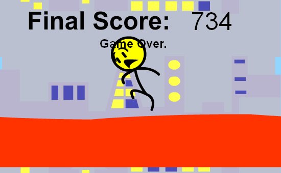 Get to the Top Although There Is No Top!: Lava Gameplay