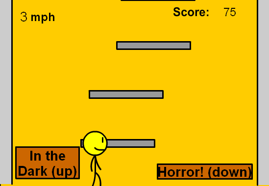 Get to the Top Although There Is No Top!: Sucked Towards the Left Gameplay