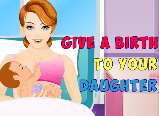 Give a Birth to Your Daughter Play Online on Flash Museum 🕹️