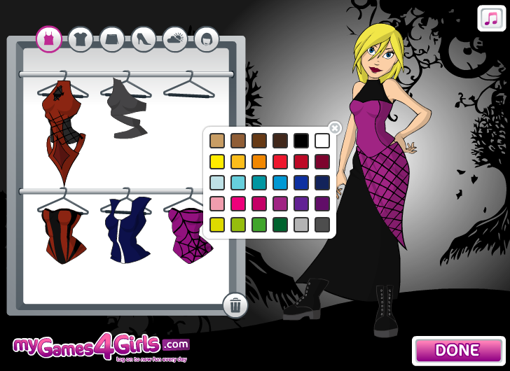 Gothic Style Dress Gameplay