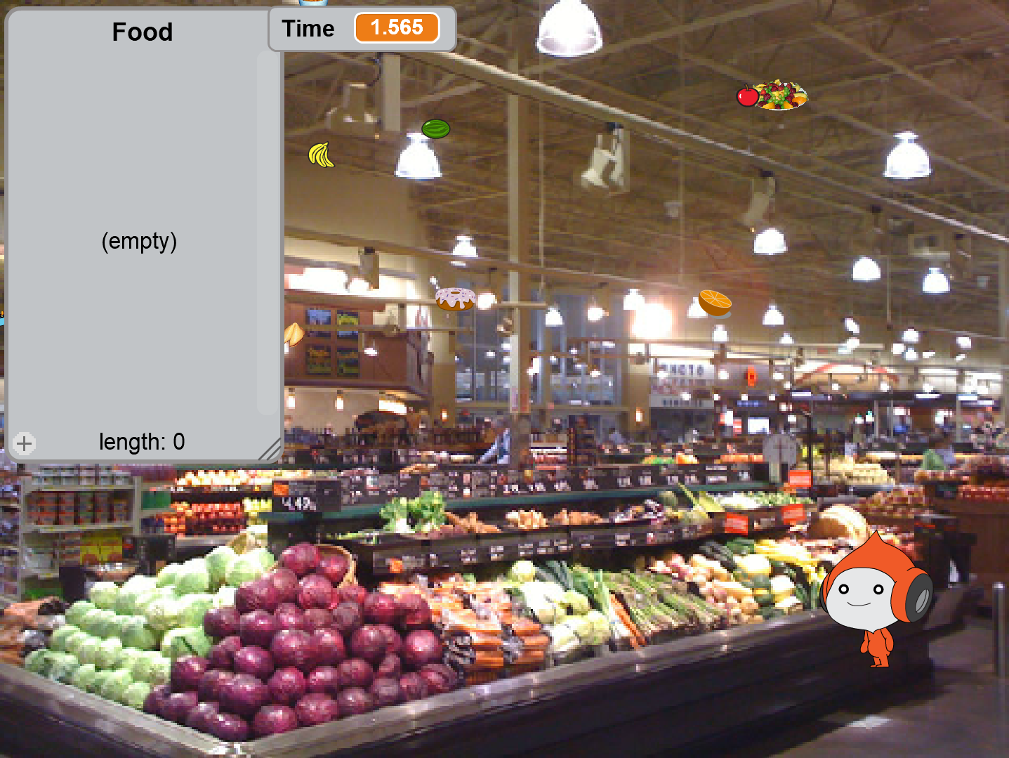Grocery shopping with Pico Gameplay