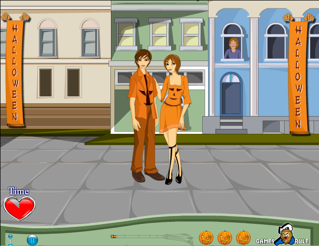 Halloween Day Kisses Gameplay