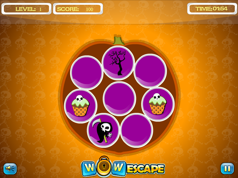 Halloween Items Match Up Play Online on Flash Museum 🕹️