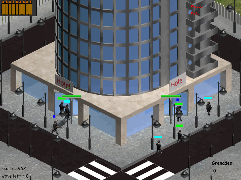 Hotel Defence Gameplay