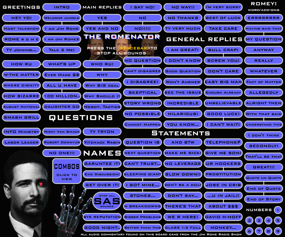 Jim Rome Soundboard - Play Online on Flash Museum 🕹️