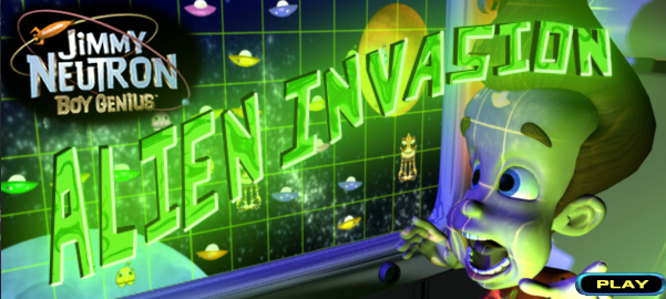 Jimmy Neutron: Alien Invasion! - Play Online on Flash Museum 🕹️