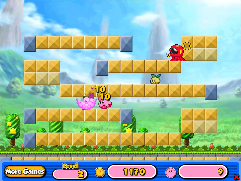 Kirby New Adventure Gameplay