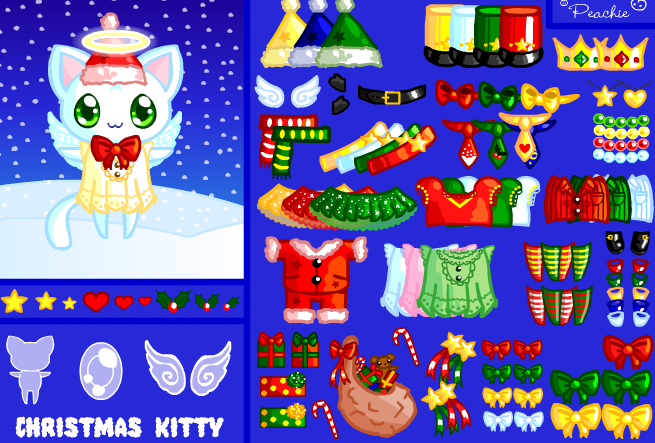 Kitty Angel Dress Up Gameplay
