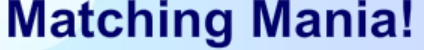 Matching Mania! - Play Online on Flash Museum 🕹️