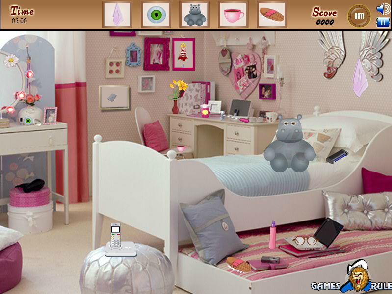 Messy Bedroom-2 - Play Online on Flash Museum 🕹️