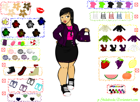 Mindy's Dress-up Gameplay