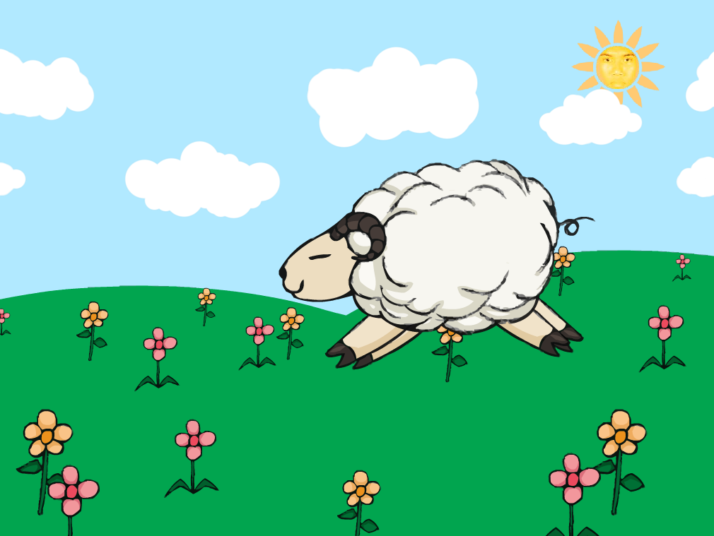 Misa's Magical Sheeps Gameplay