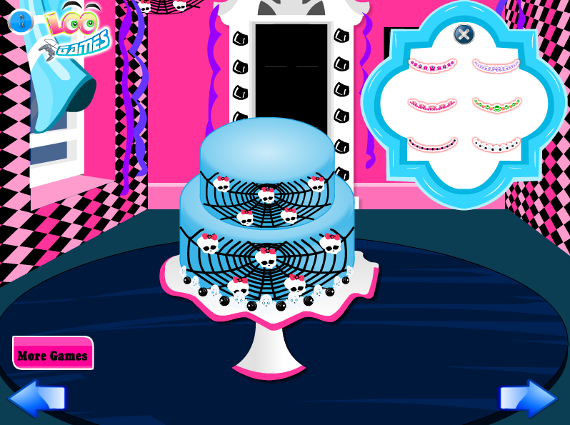 Monster High Wedding Cake Gameplay