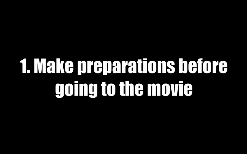 Movie Etiquette 101 Gameplay