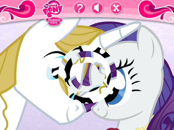 My Little Pony: Rarity Puzzles Gameplay