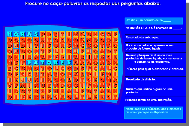 Objetivo Matemática (6º Ano 1º Bim) Gameplay
