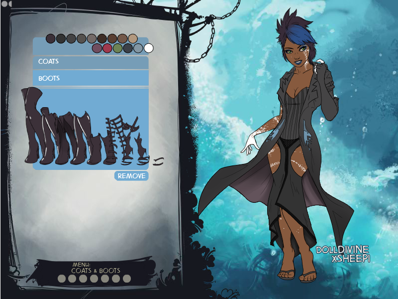 Ocean Fashion Dress Up Gameplay