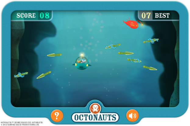 Octonauts Deep Dive Rescue - Play Online on Flash Museum 🕹️