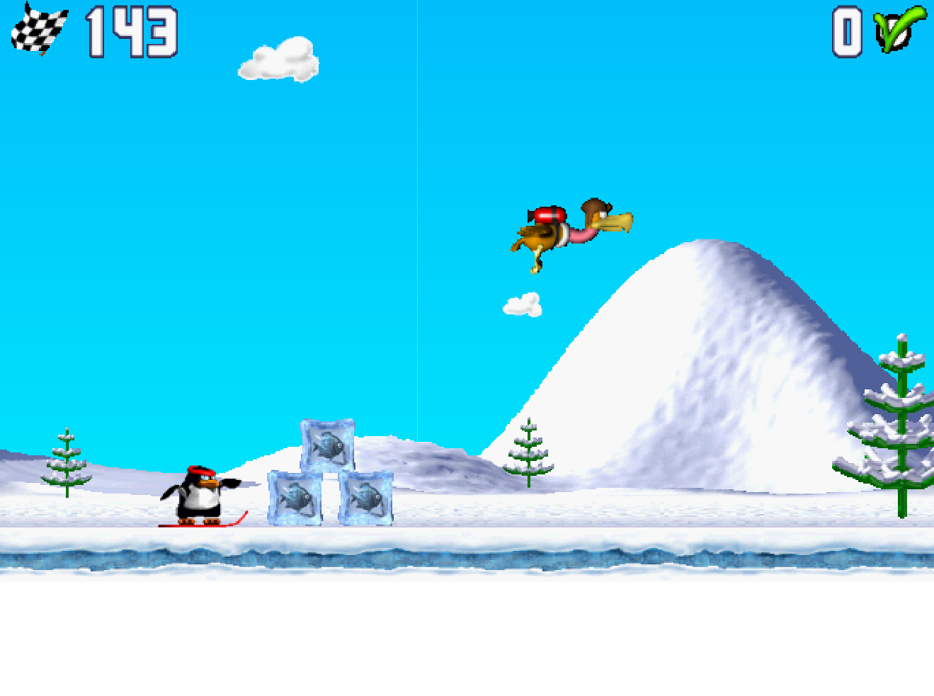 Penguin versus Yeti Gameplay