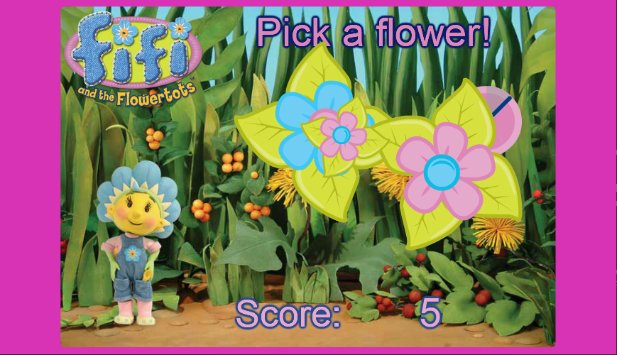 Pick a Flower Play Online on Flash Museum 🕹️