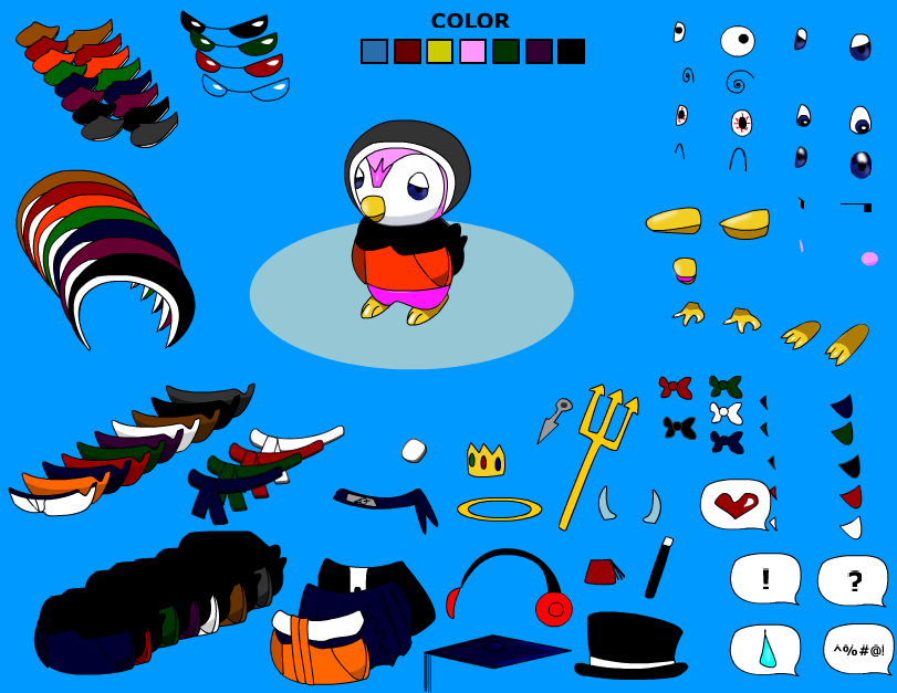 Piplup Dressup Gameplay
